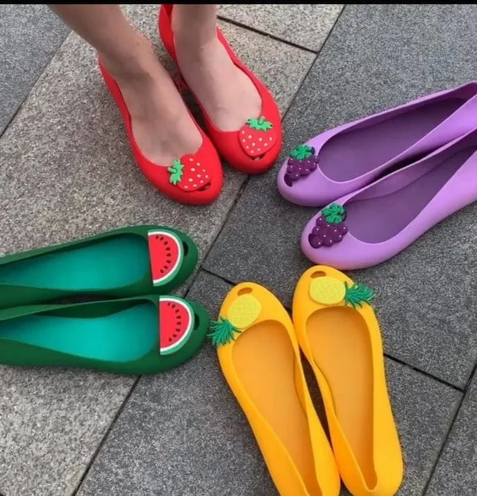 2pcs Ladies Flat Spring And Summer Sandals