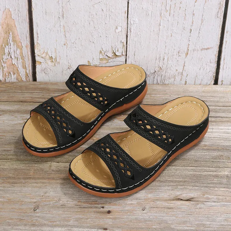 AMARA | Beach Wedge Sandals