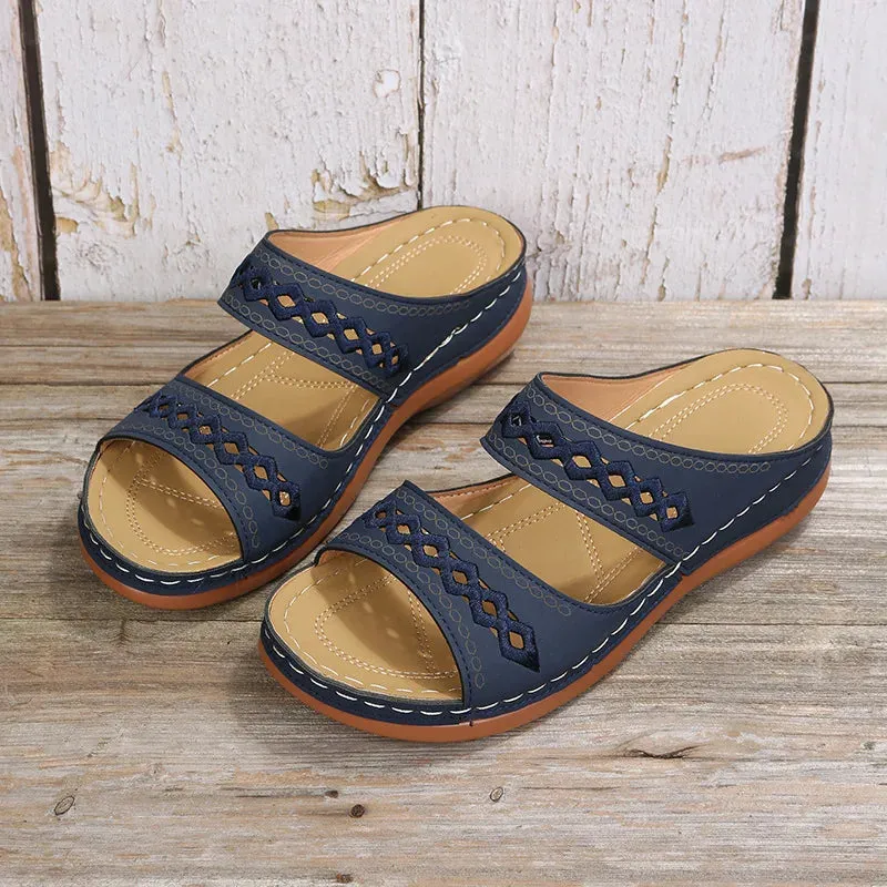 AMARA | Beach Wedge Sandals
