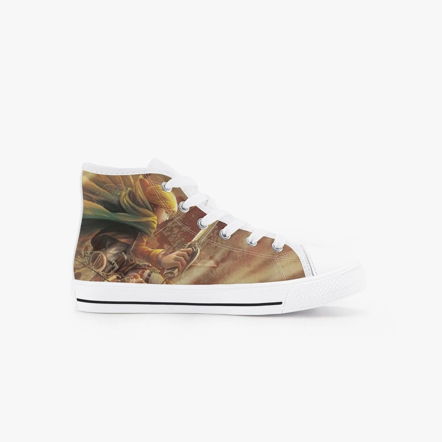 Attack On Titan Armin Arlert Kids A-Star High Anime Shoes