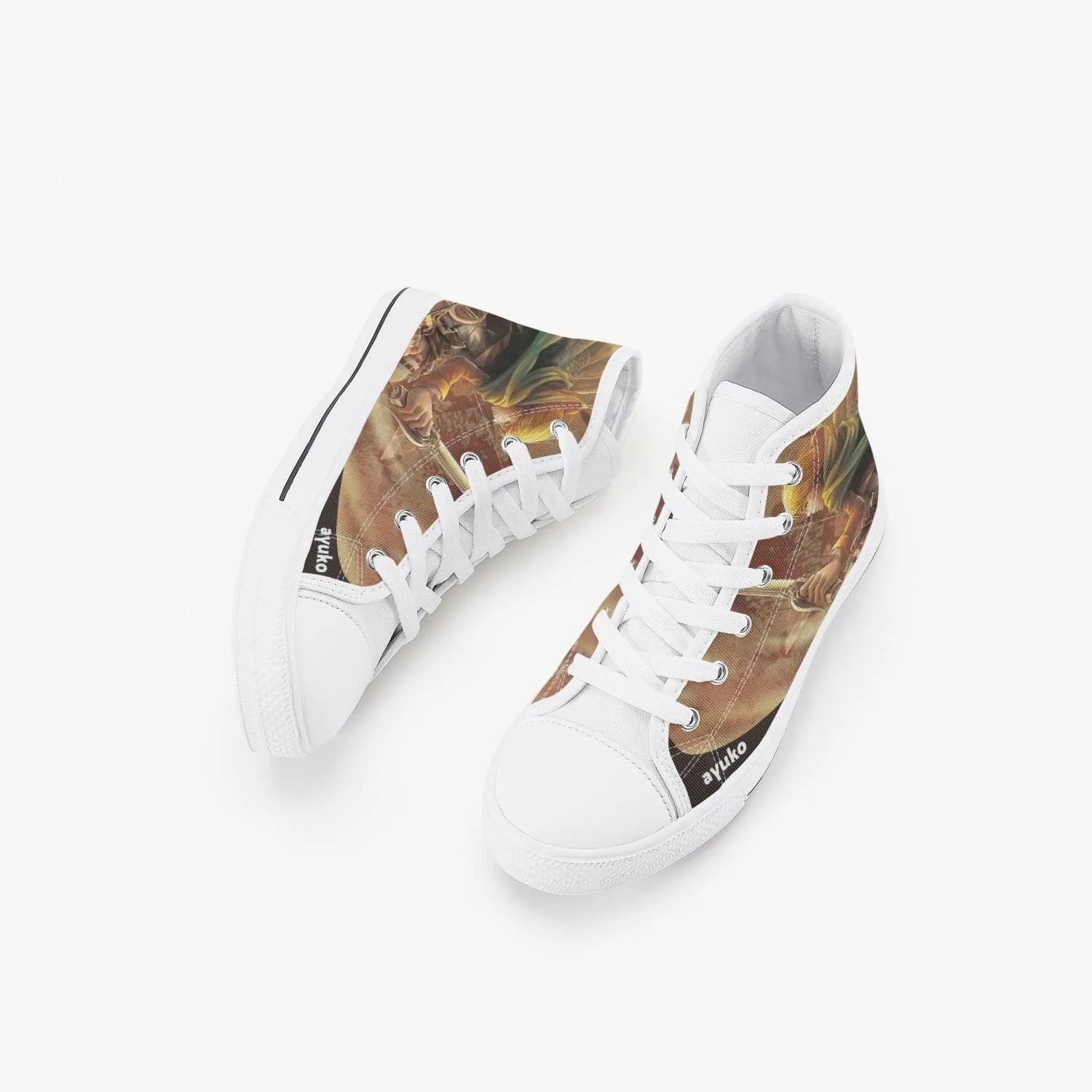 Attack On Titan Armin Arlert Kids A-Star High Anime Shoes