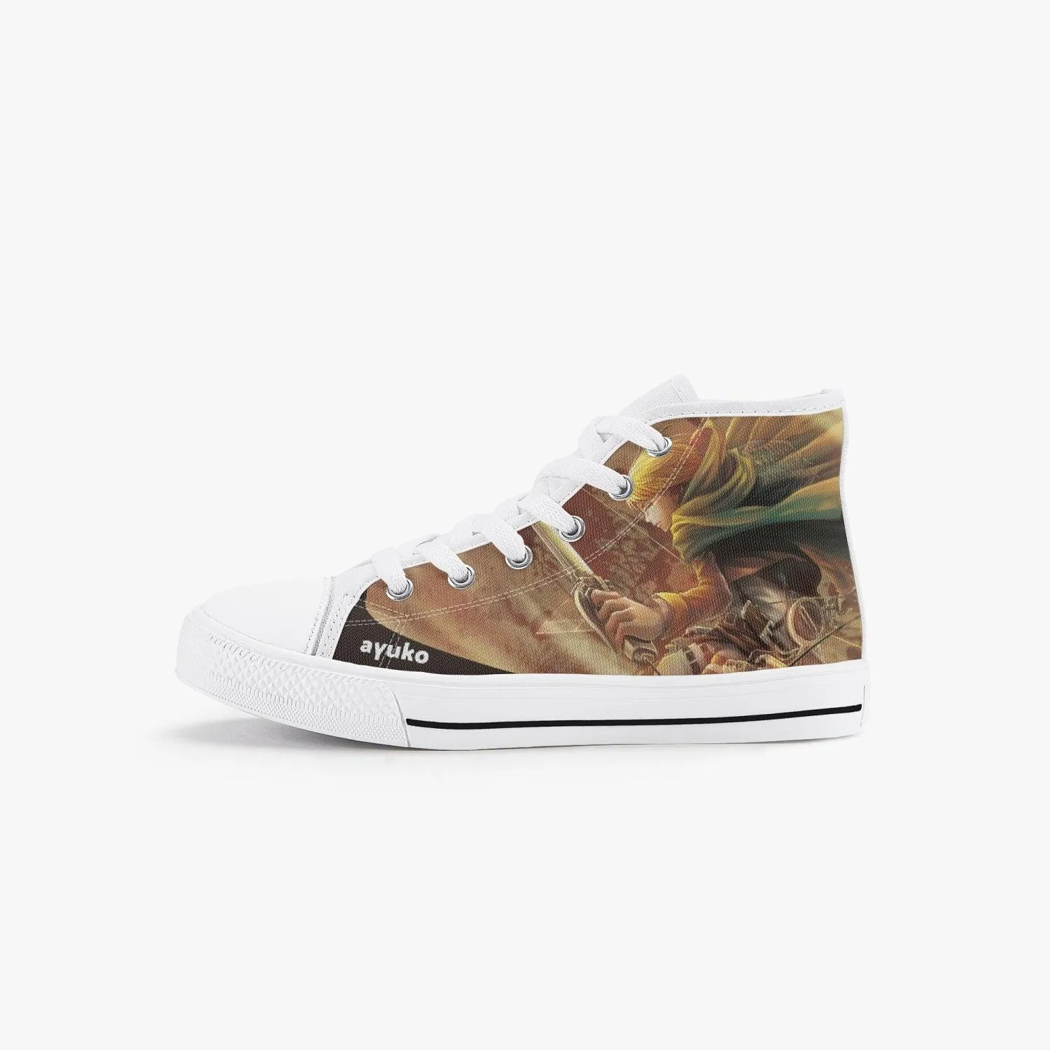 Attack On Titan Armin Arlert Kids A-Star High Anime Shoes