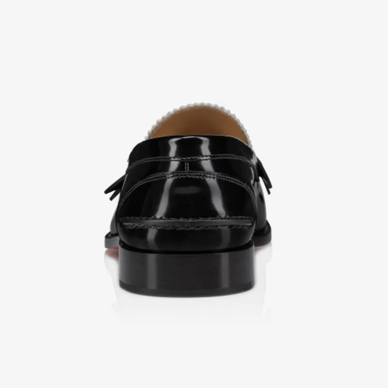 Casual Bi-color Leather Penny Loafers