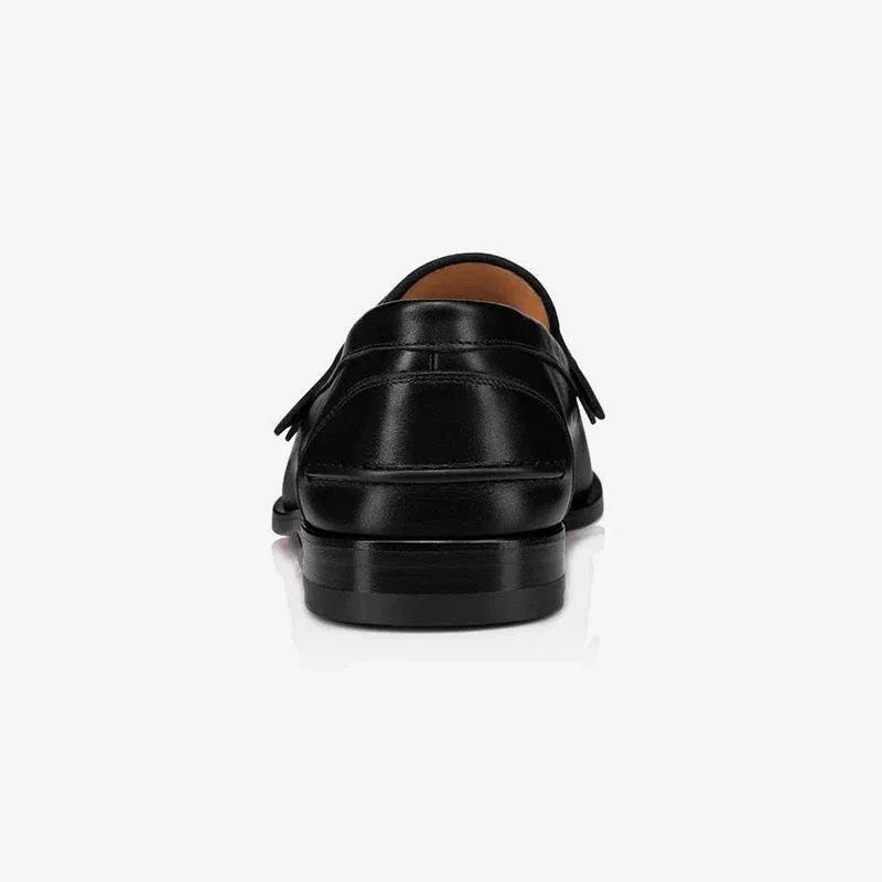 Casual Bi-color Leather Penny Loafers