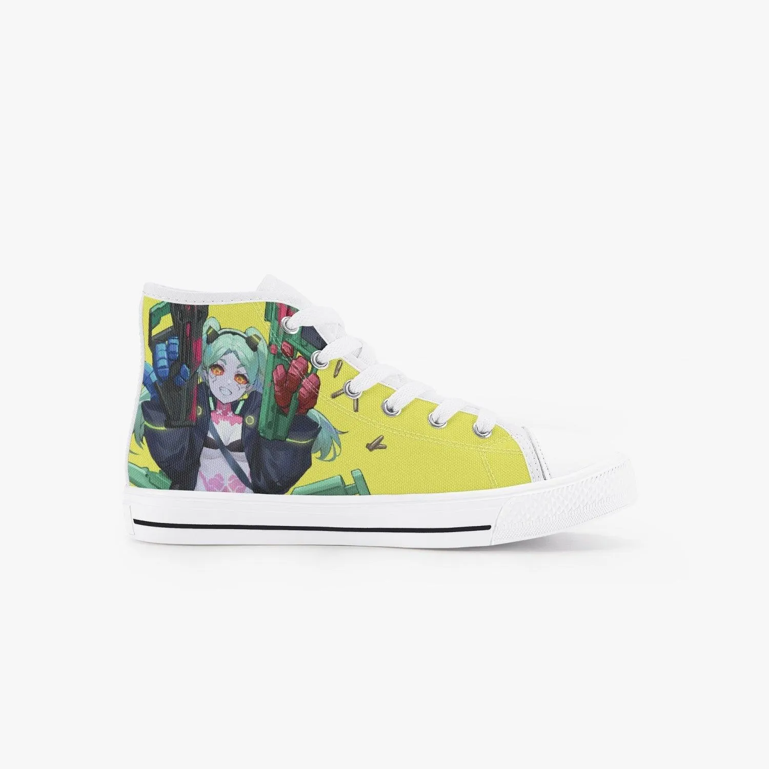 Cyberpunk Edgerunners Rebecca Kids A-Star High Anime Shoes