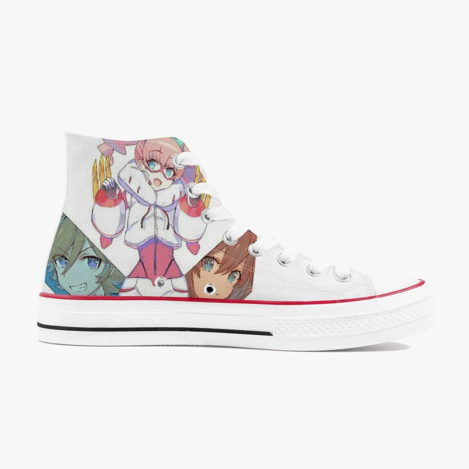 Darling in The Franxx Miku A-Star High White Anime Shoes