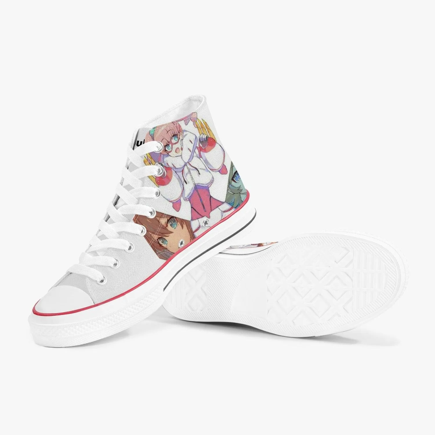 Darling in The Franxx Miku A-Star High White Anime Shoes