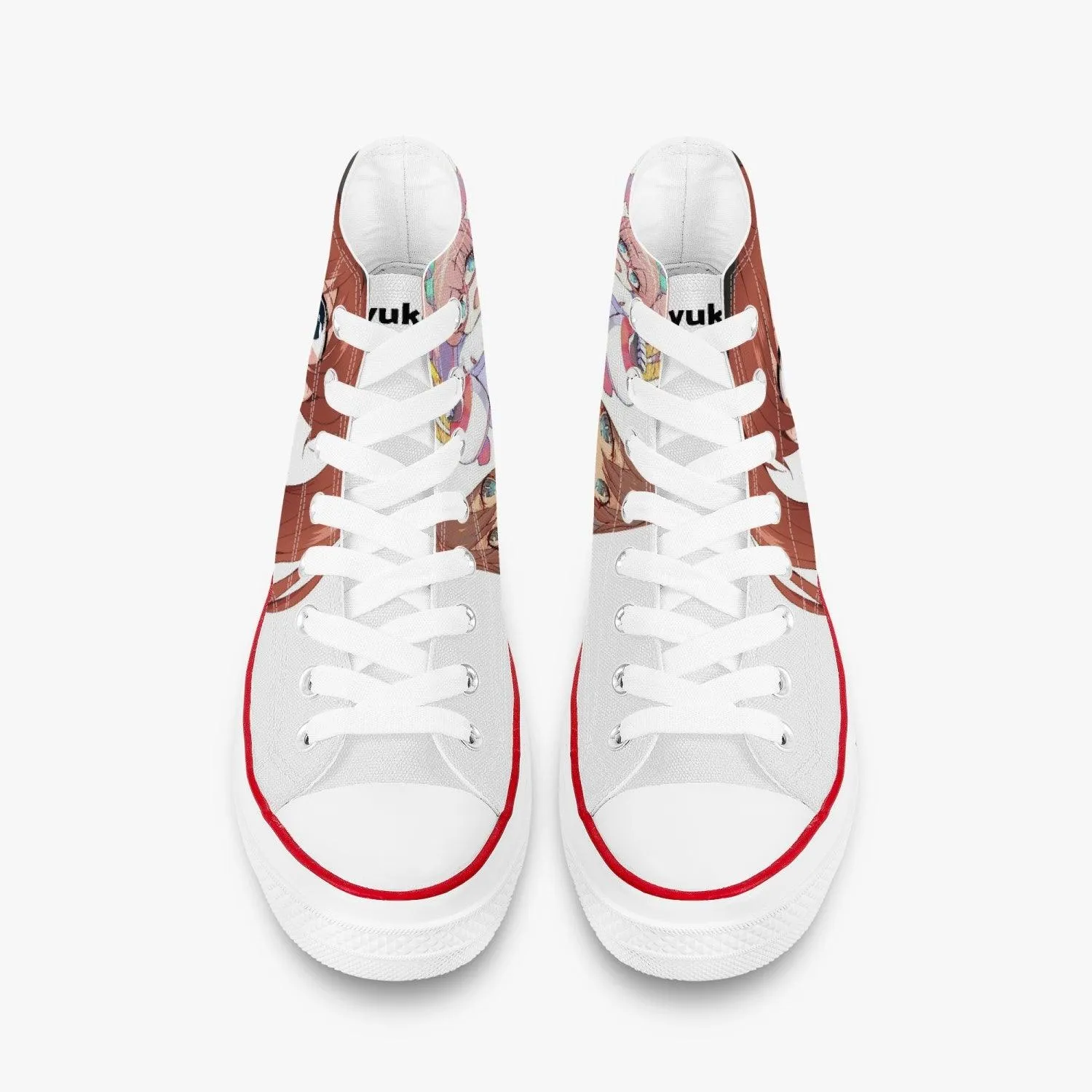 Darling in The Franxx Miku A-Star High White Anime Shoes