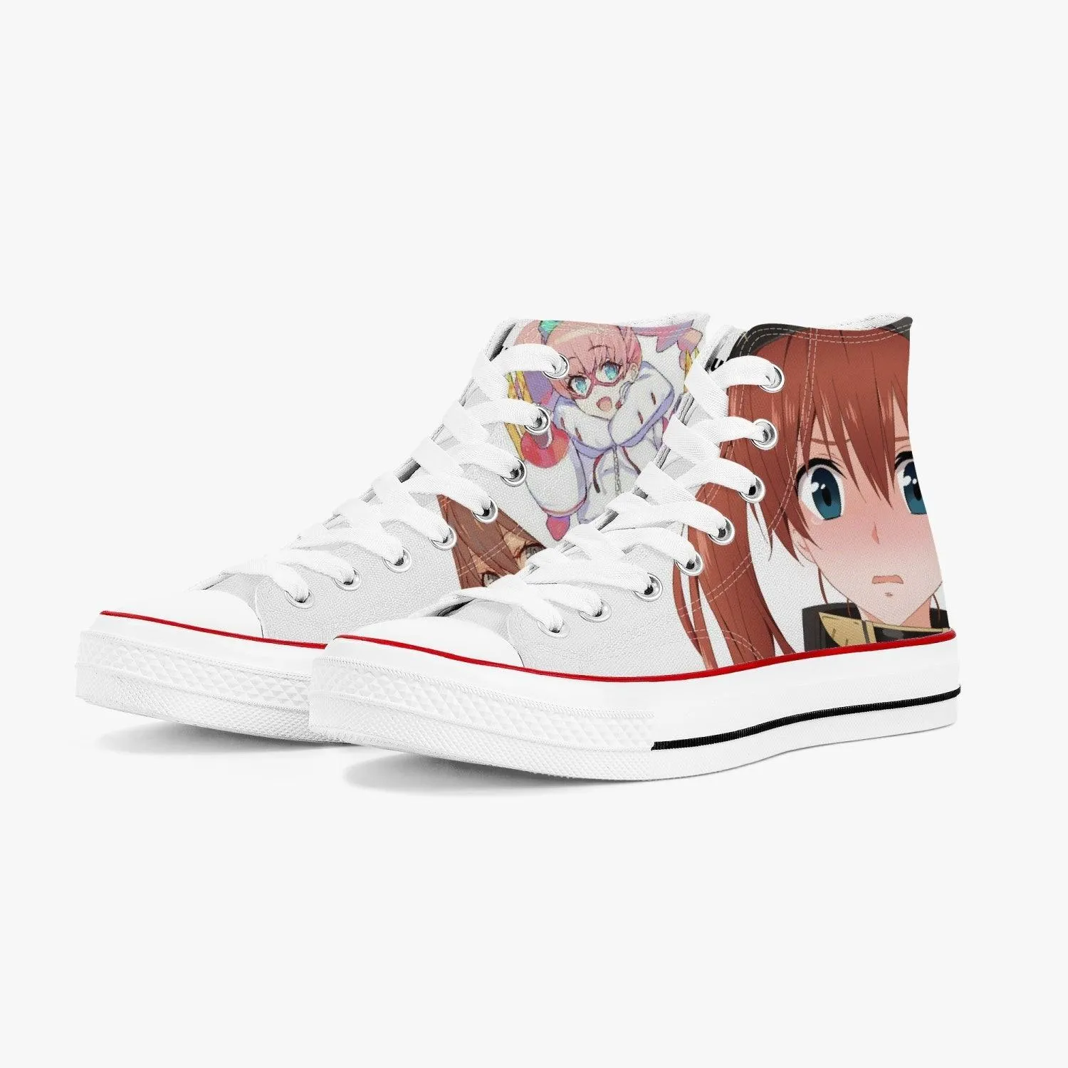 Darling in The Franxx Miku A-Star High White Anime Shoes