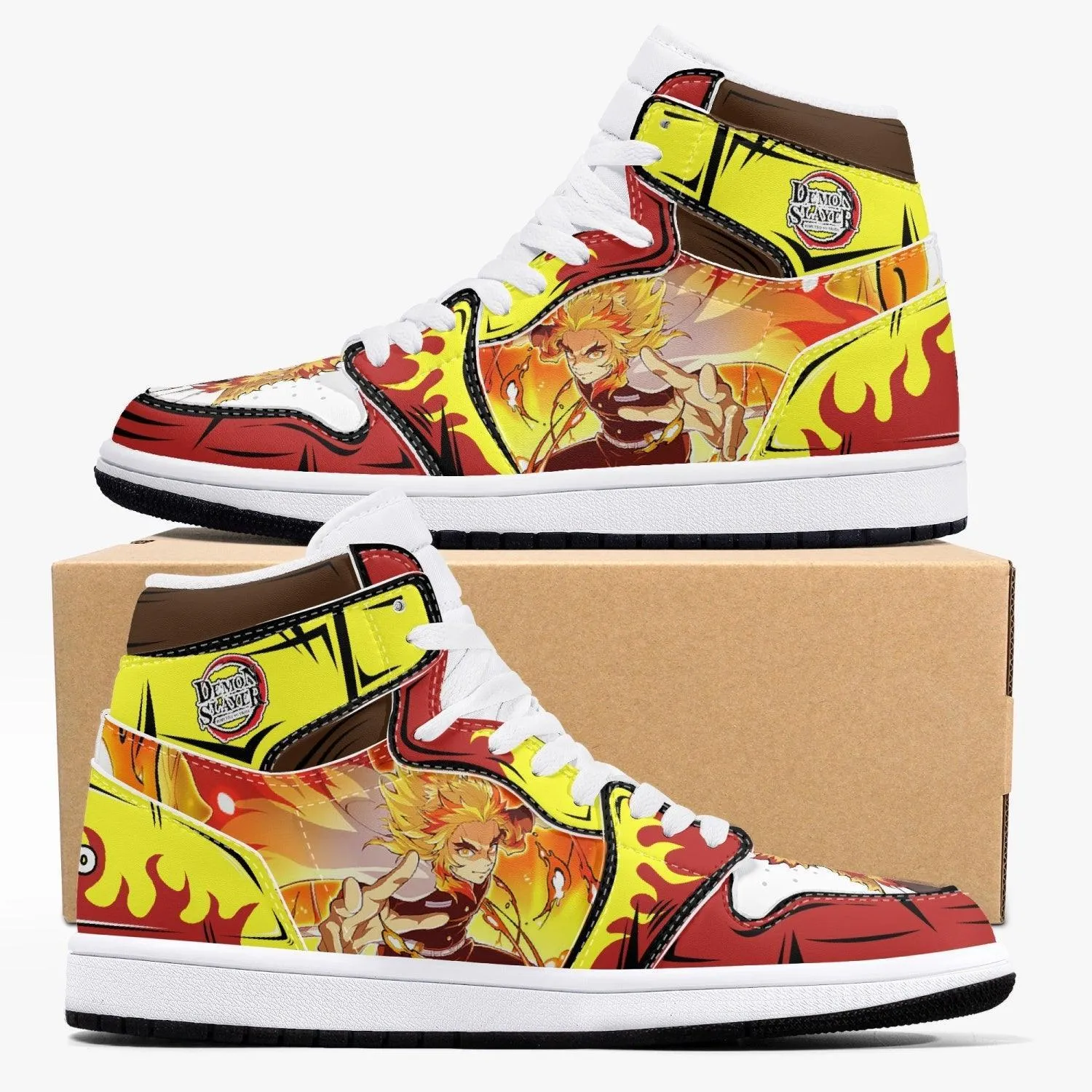 Demon Slayer Rengoku JD1 Anime Shoes