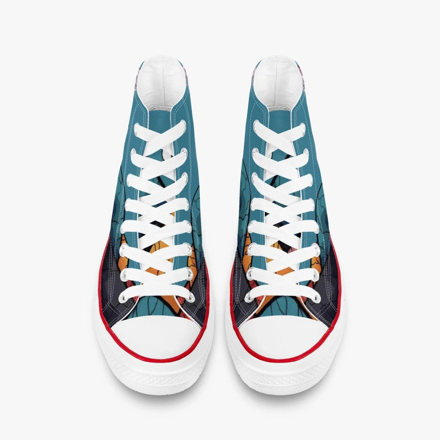 Dragon Ball Z Trunks and Goten A-Star High White Anime Shoes