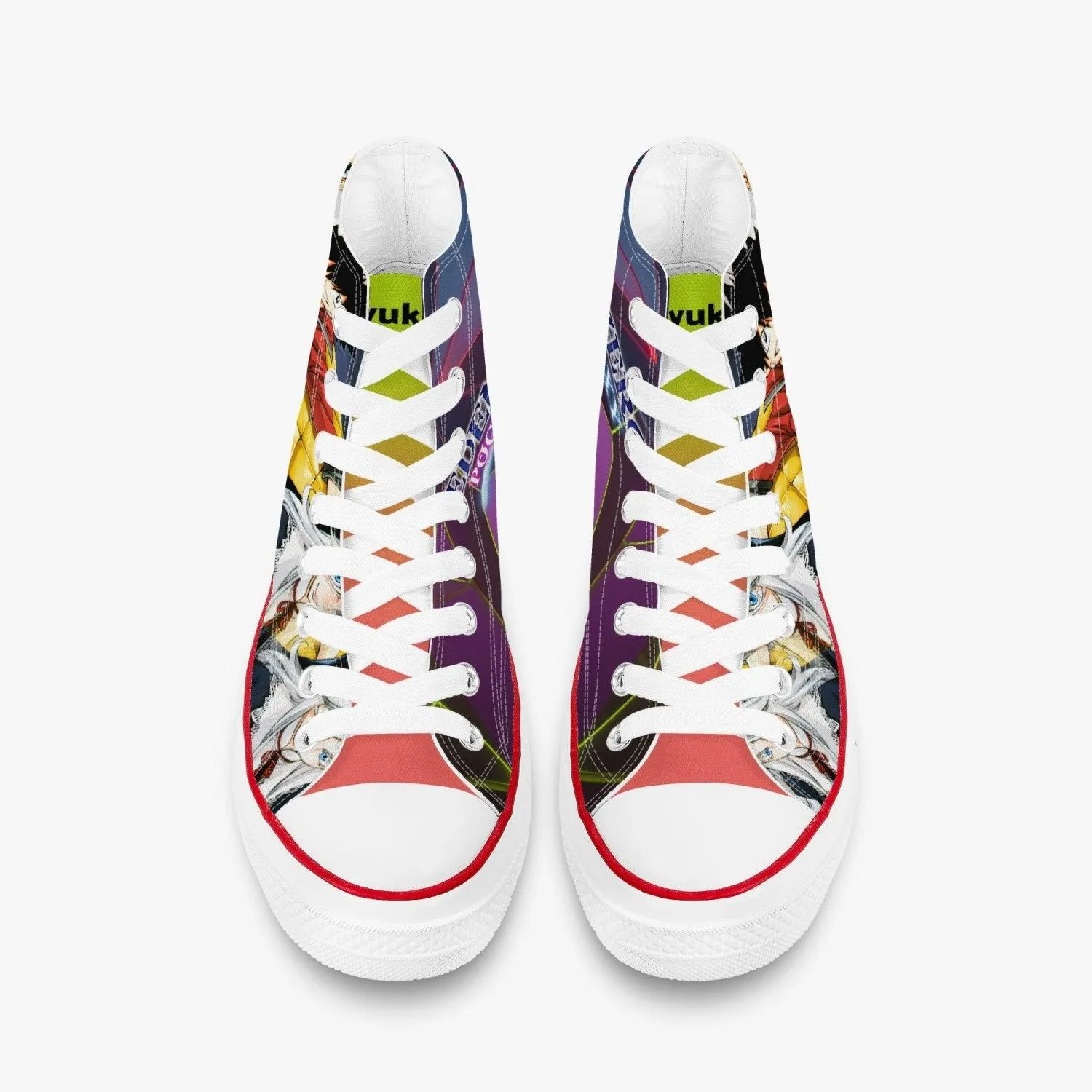 Edens Zero Shiki Granbell A-Star High White Anime Shoes