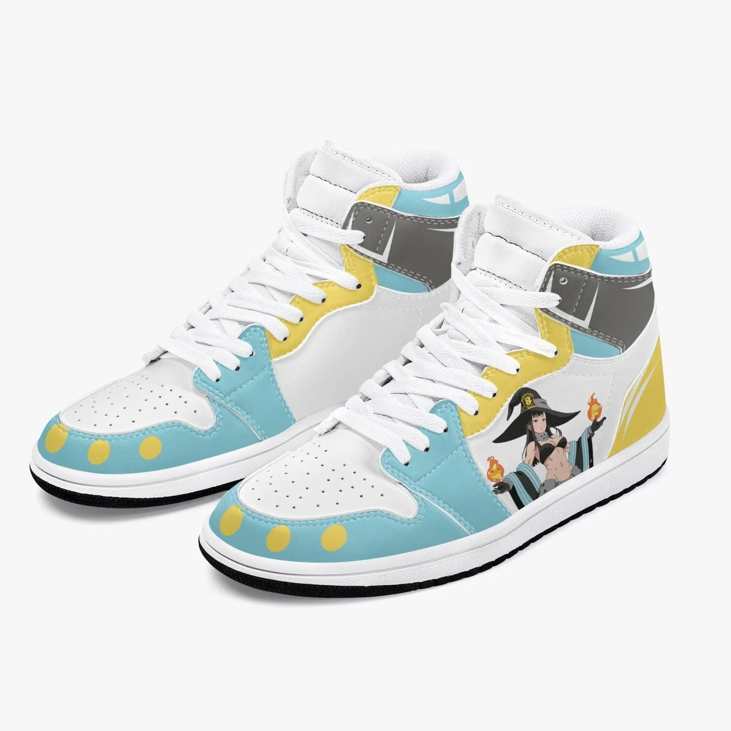 Fire Force Maki JD1 Anime Shoes