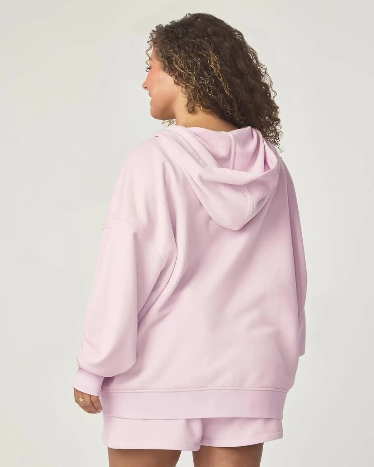 florence by mills Women's Cozy Crush Oversized Zip Hoodie
