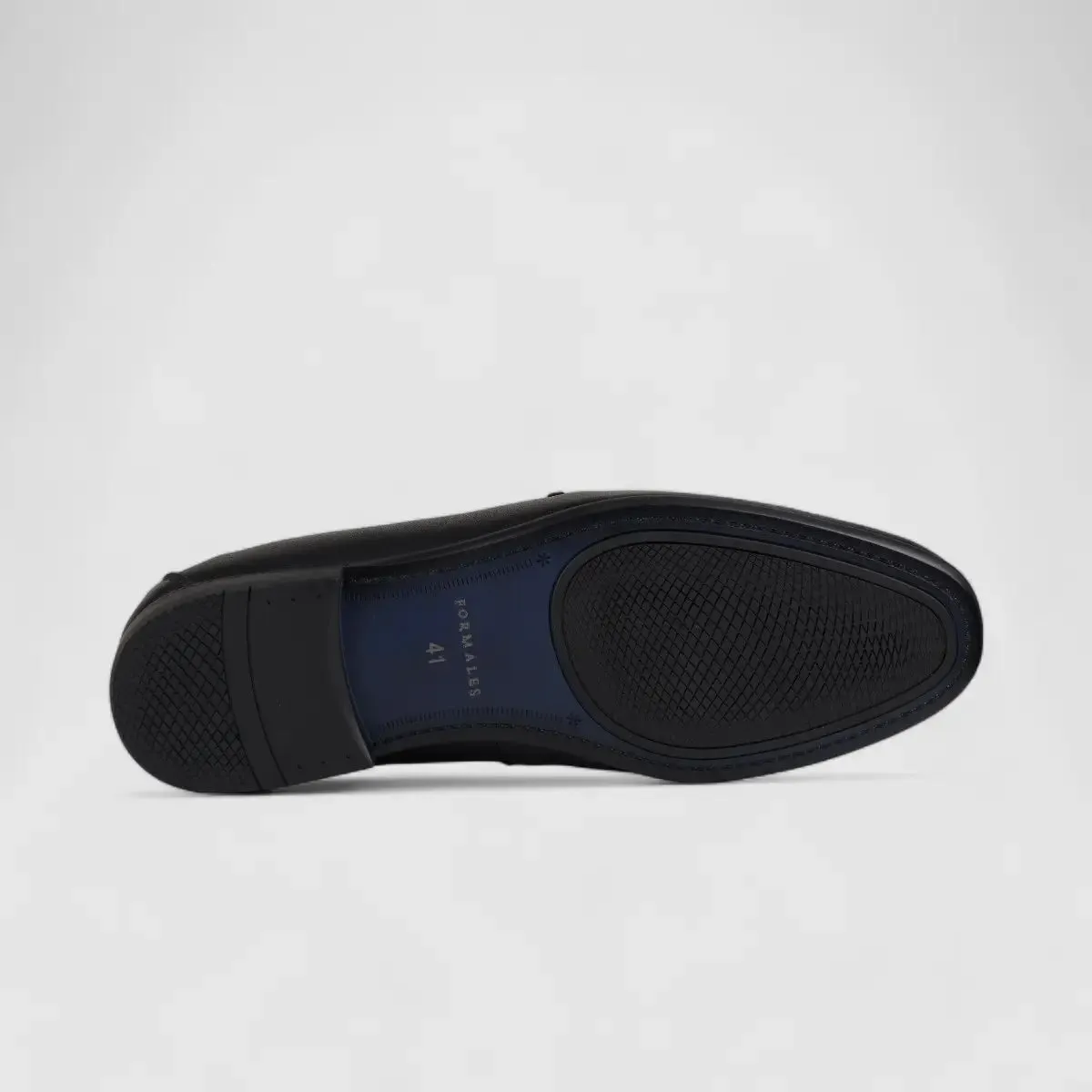 Formales Leather Loafers Black 678A-53