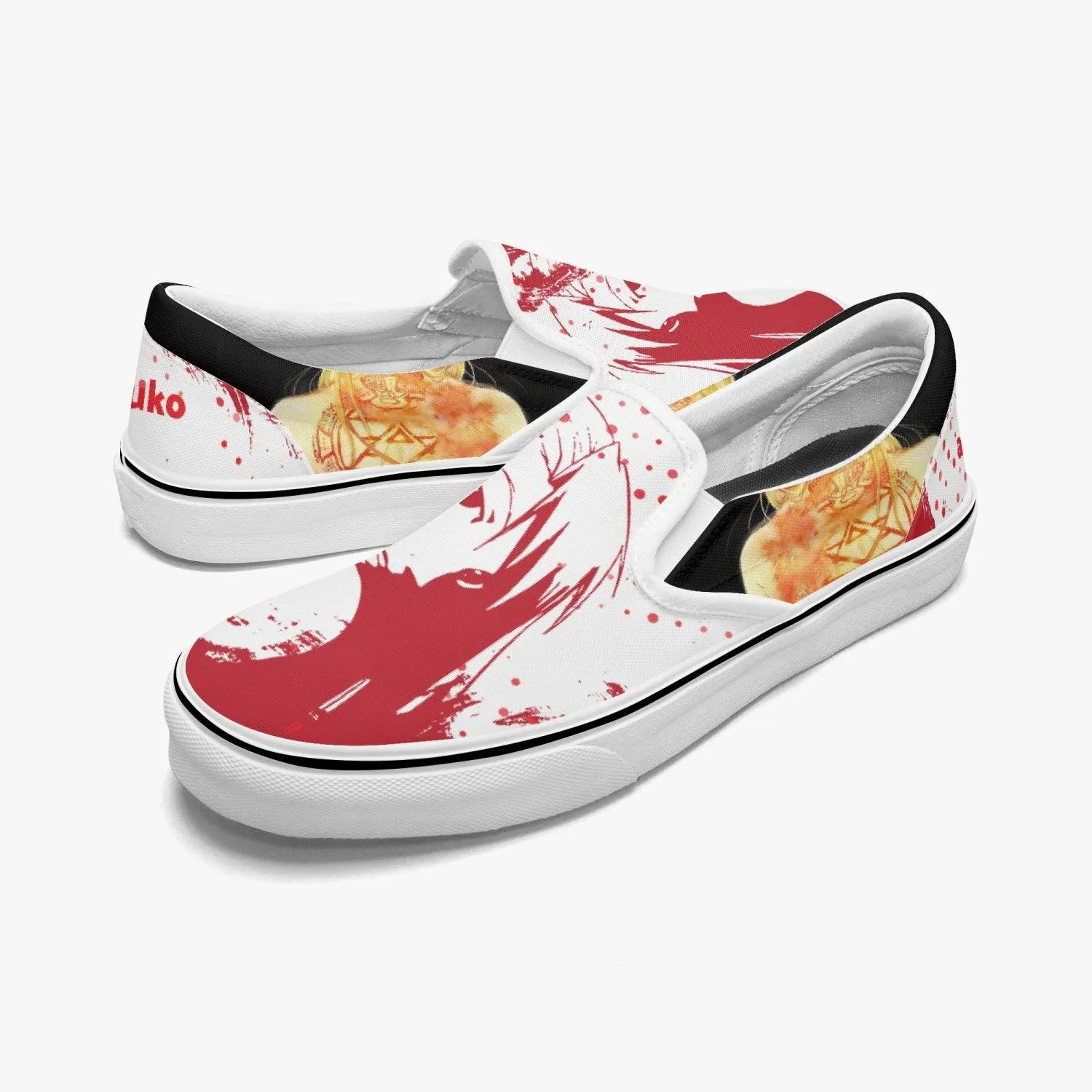 Fullmetal Alchemist Riza Slip Ons Anime Shoes