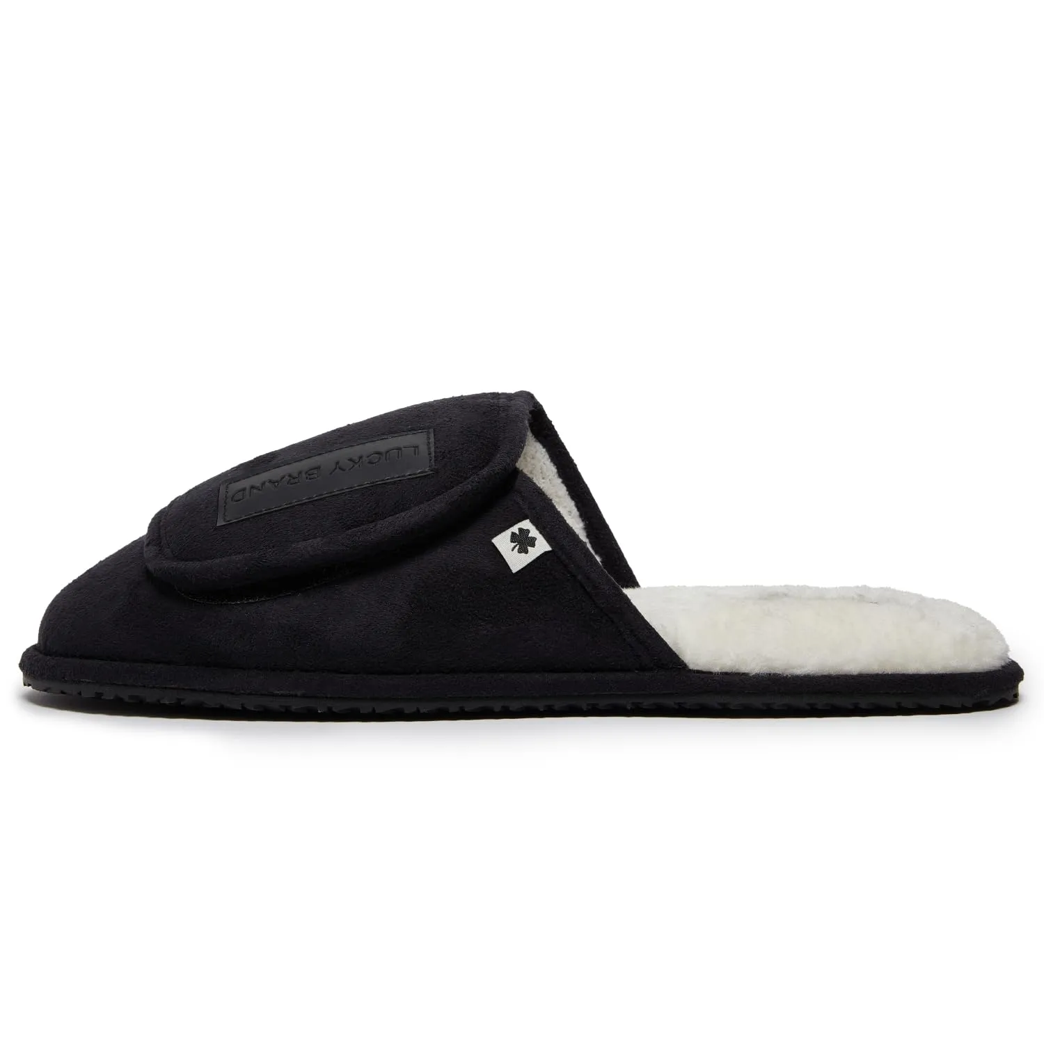 Lucky Brand Men's Slippers - Memory Foam Rubber Sole Bedroom Slipper - Soft, Warm & Comfy Indoor/Outdoor Mens House Slippers