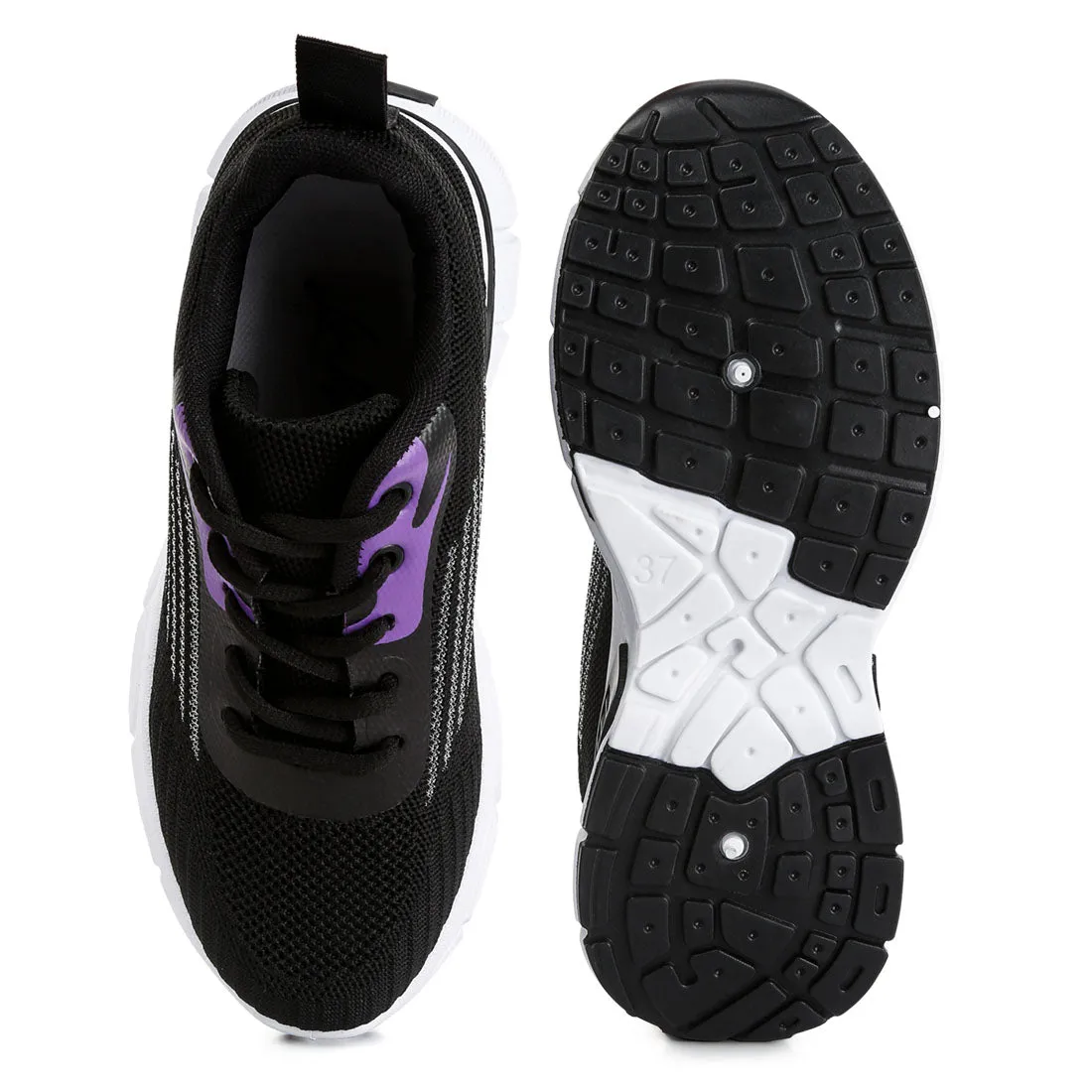 Lug Sole Athletic Sneakers
