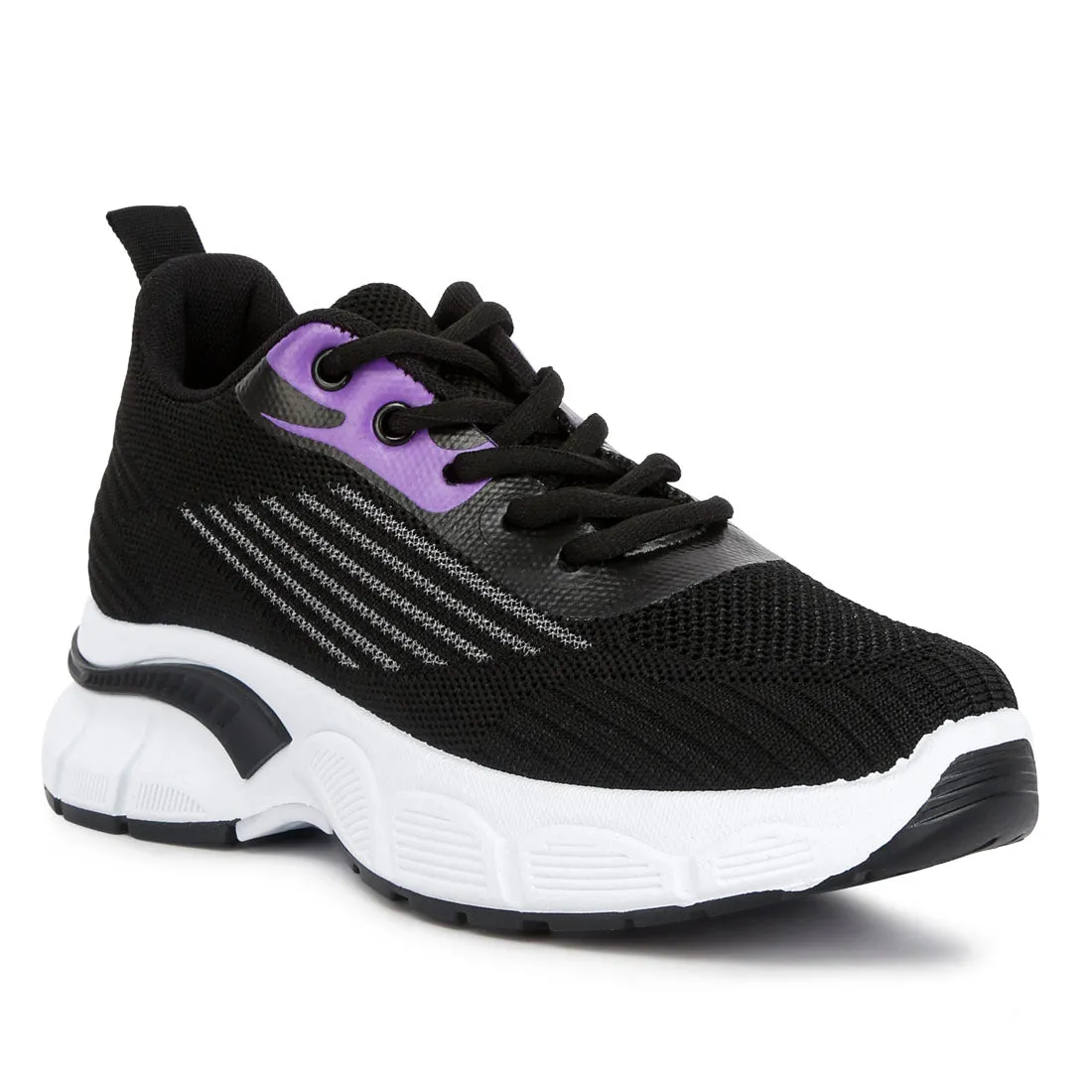 Lug Sole Athletic Sneakers