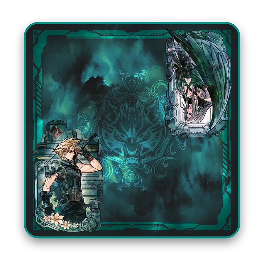 Midgar 2-Player Cloth Playmat   Exclusive Sleeves