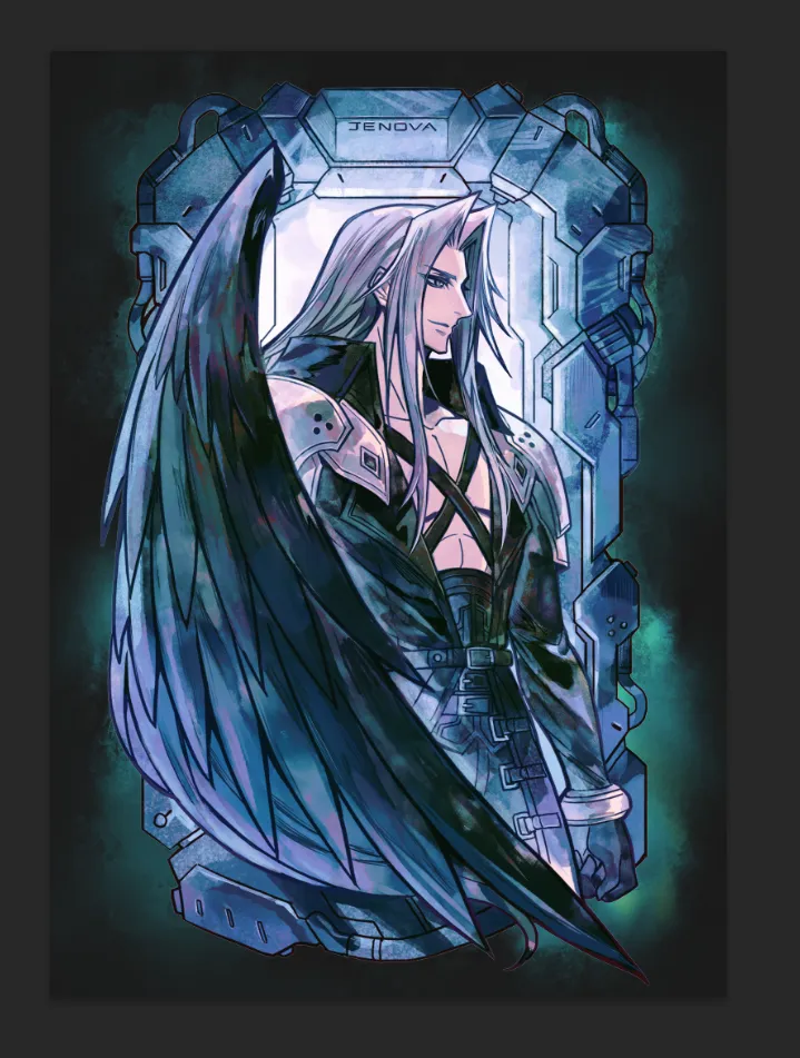 Midgar 2-Player Cloth Playmat   Exclusive Sleeves