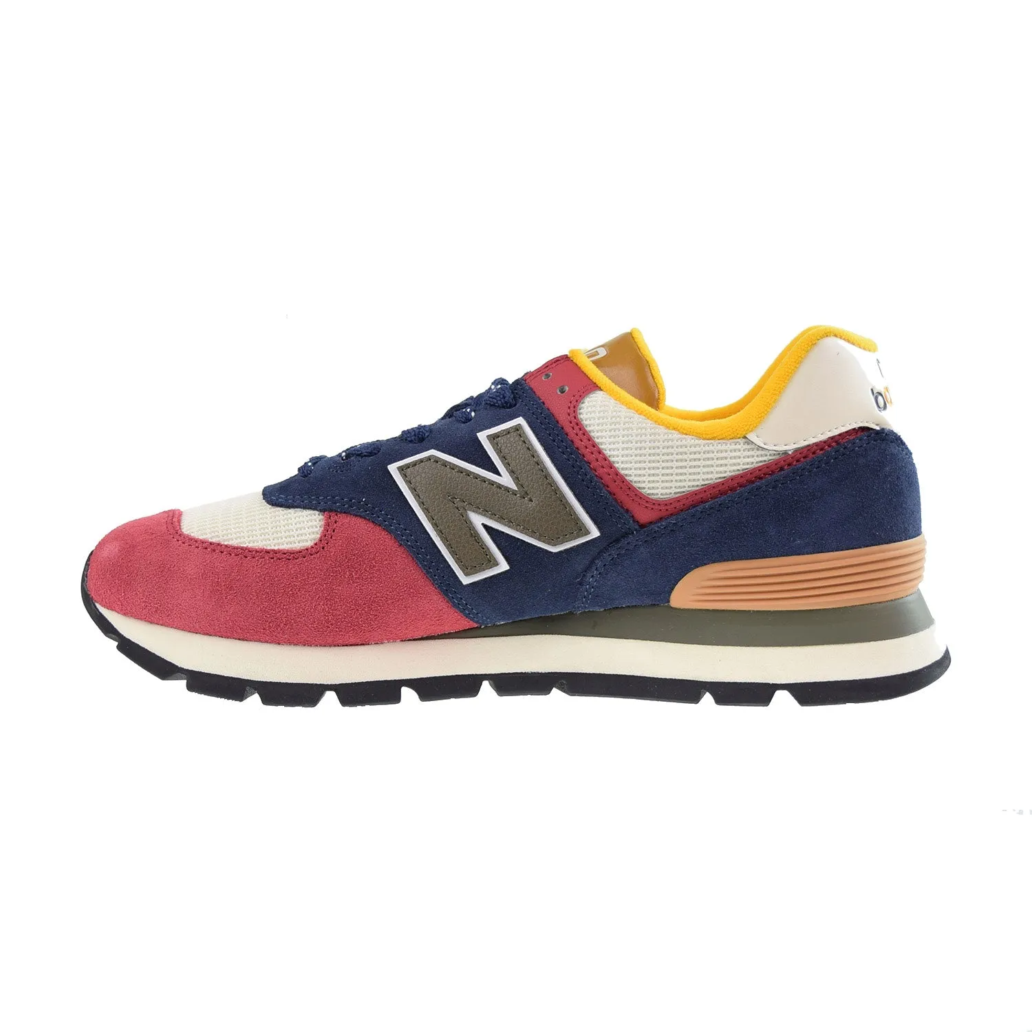 New Balance 574 Men's Shoes Navy-Burgundy