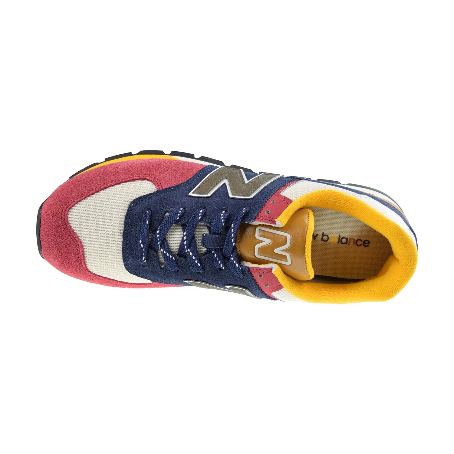 New Balance 574 Men's Shoes Navy-Burgundy