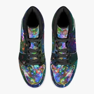 Oriarch Psychedelic Split-Style High-Top Sneakers