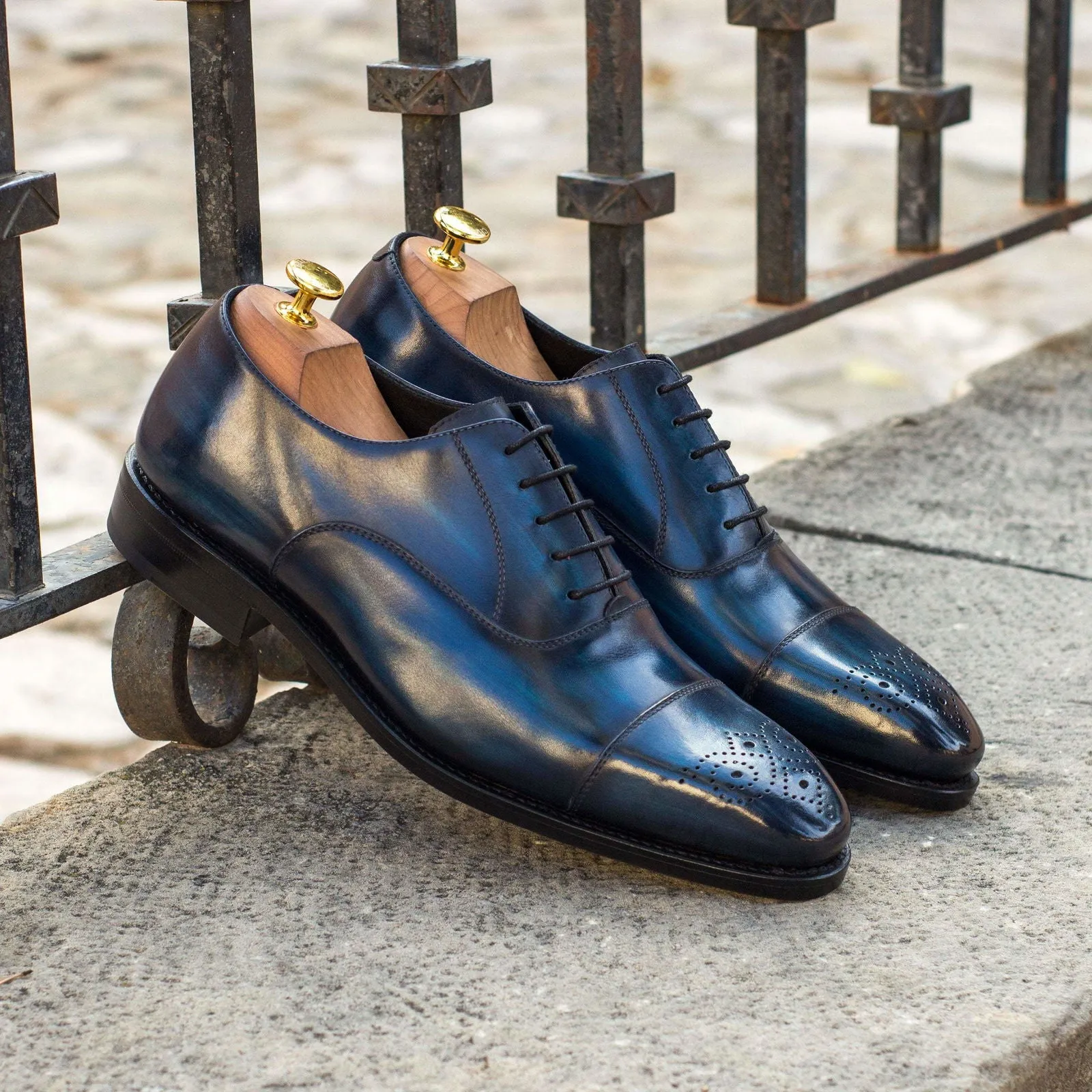 Oxford-Patina, Blue-Wholesale