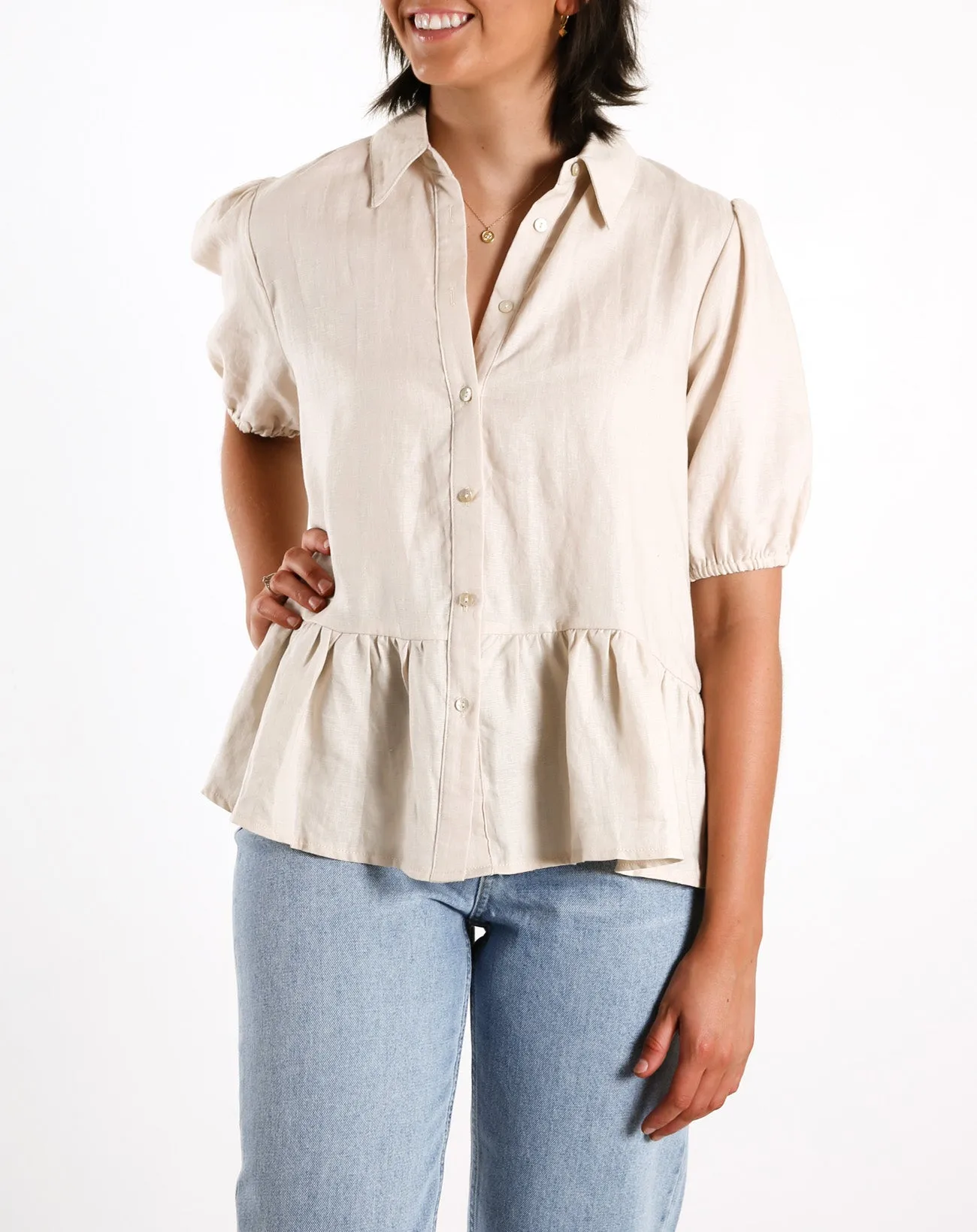 Selani Blouse Beige