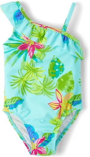 The Children's Place Baby Girl's and Toddler One Piece Swimsuit