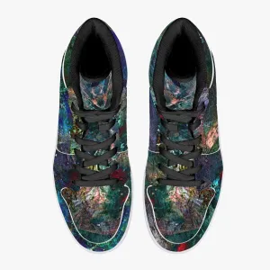 Valendrin Psychedelic Split-Style High-Top Sneakers