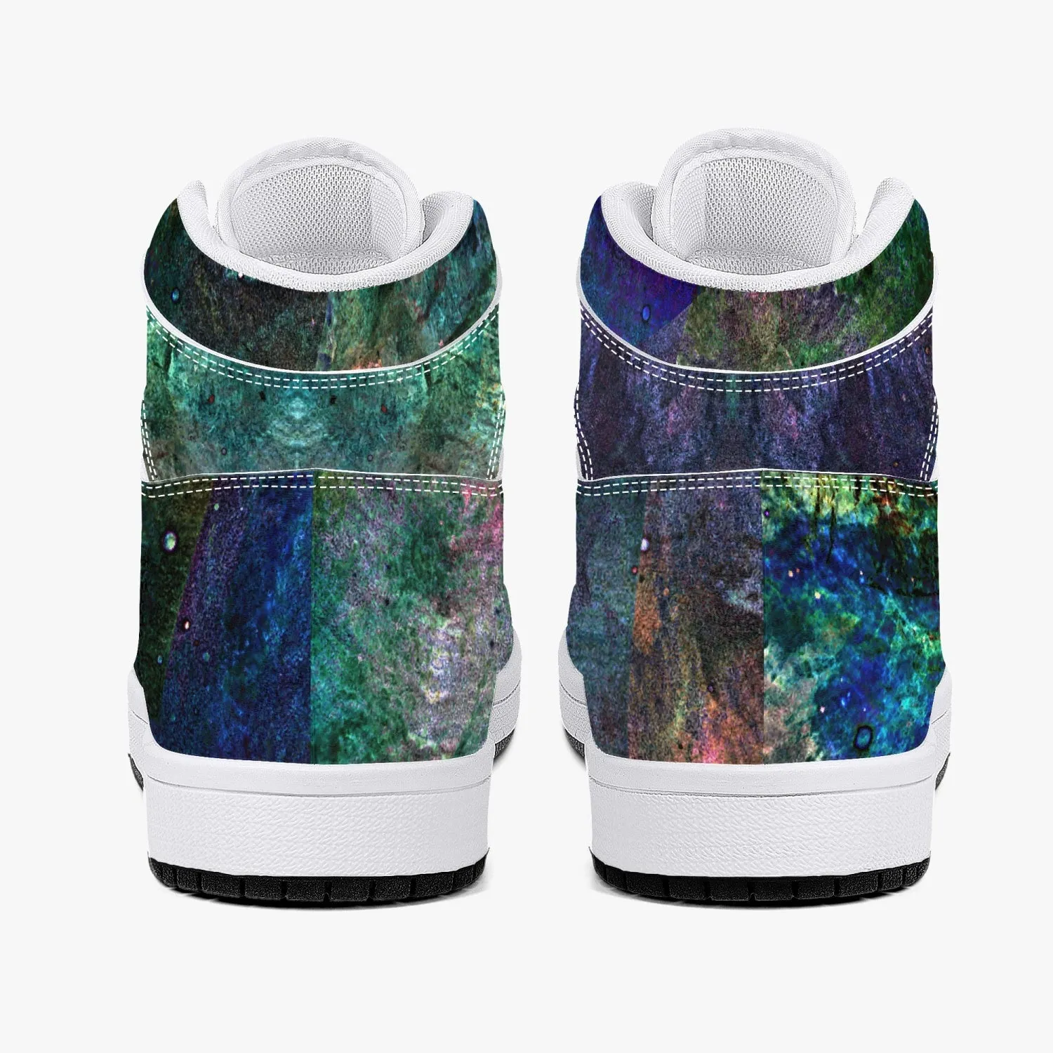 Valendrin Psychedelic Split-Style High-Top Sneakers
